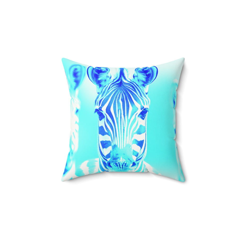 Blurred Lines - Faux Suede Throw Pillow