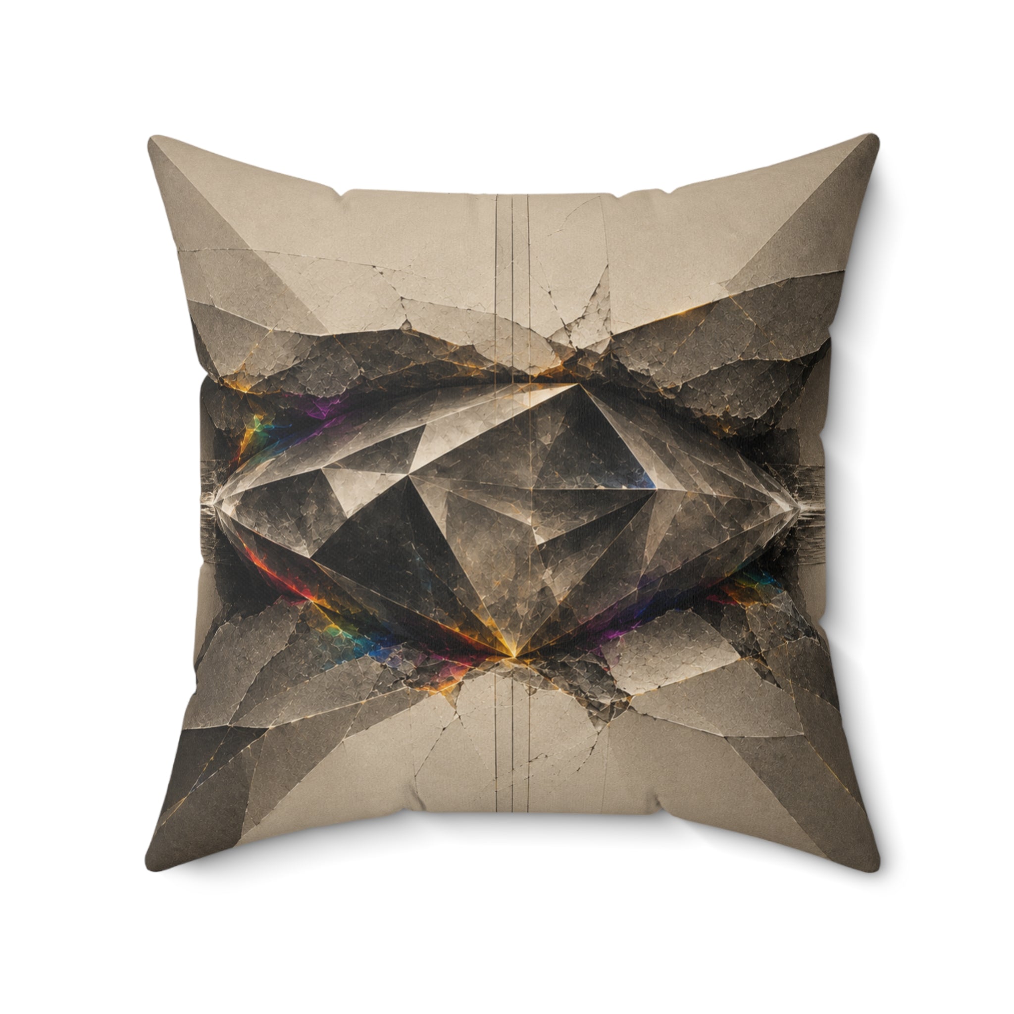 Rare Form - Faux Suede Pillow
