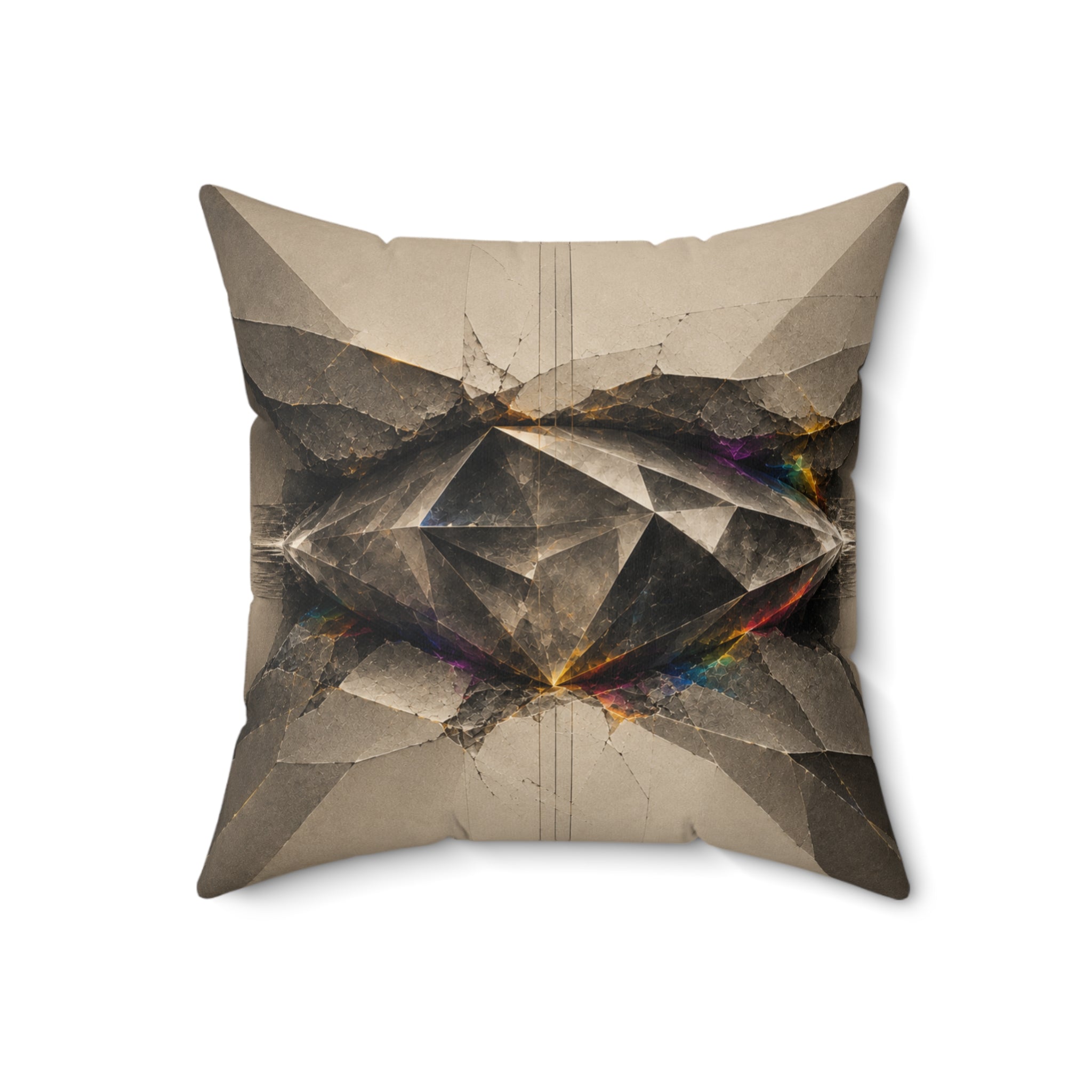 Rare Form - Faux Suede Pillow