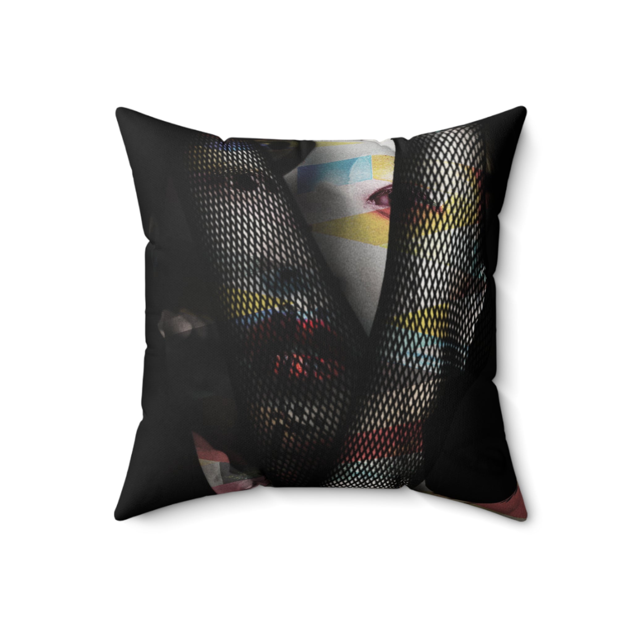 Bound To Be Seen - Faux Suede Throw Pillow