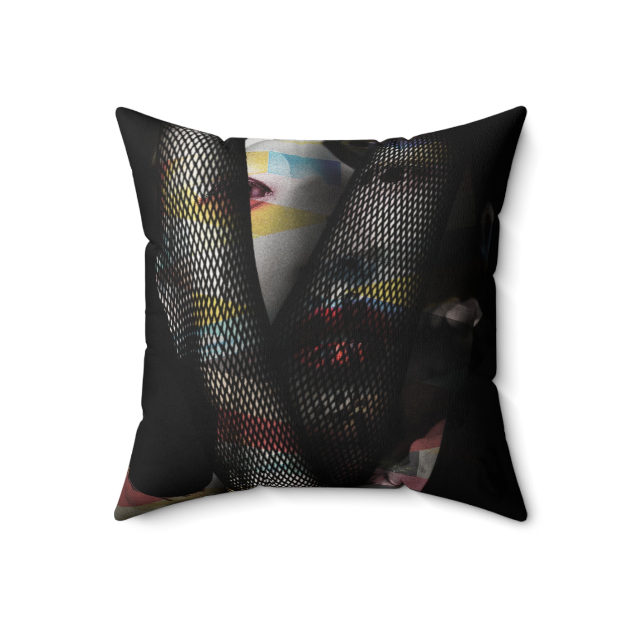 Bound To Be Seen - Faux Suede Throw Pillow