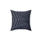 Apex Current - Faux Suede Throw Pillow