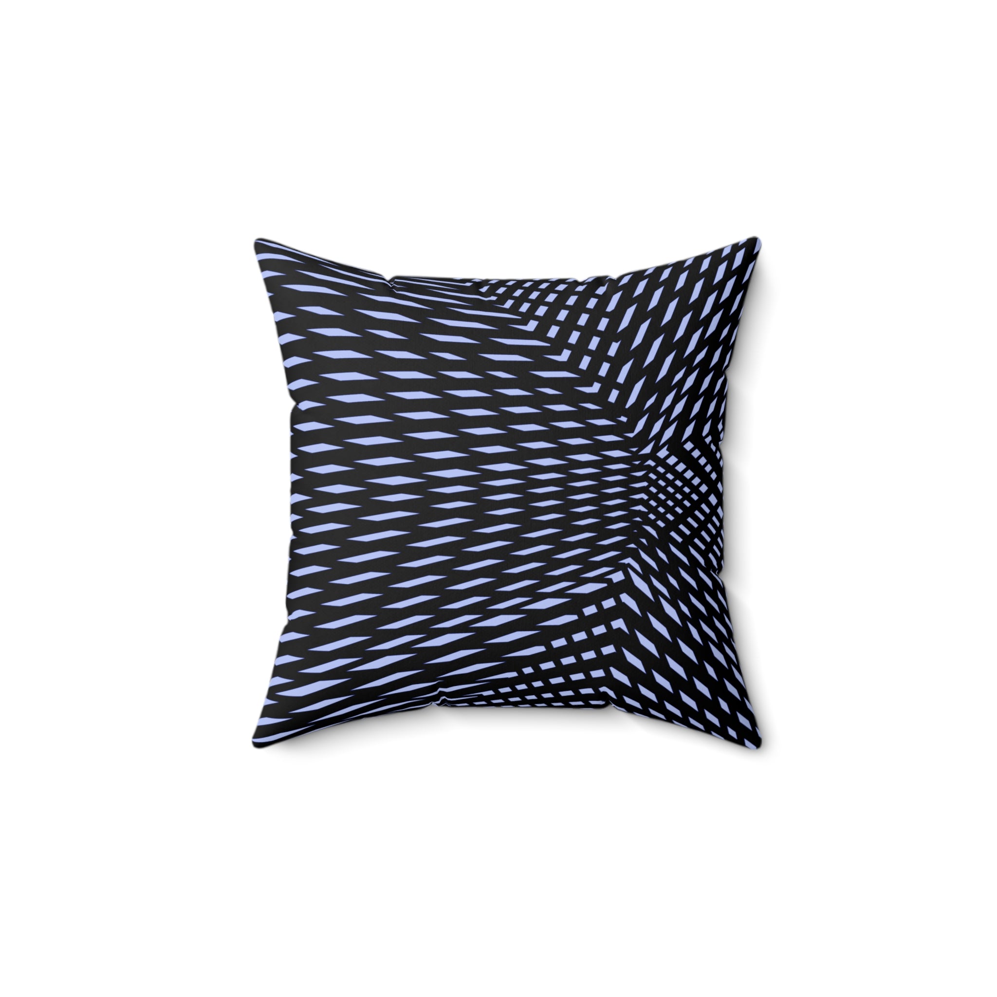 Apex Current - Faux Suede Throw Pillow