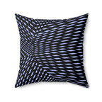 Apex Current - Faux Suede Throw Pillow