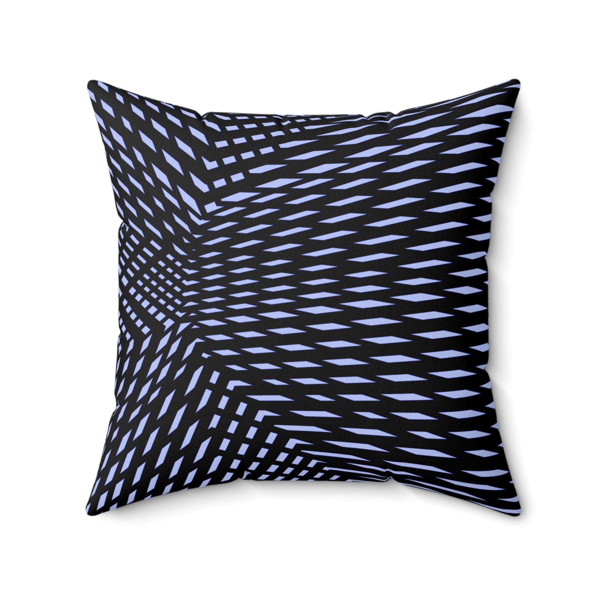 Apex Current - Faux Suede Throw Pillow