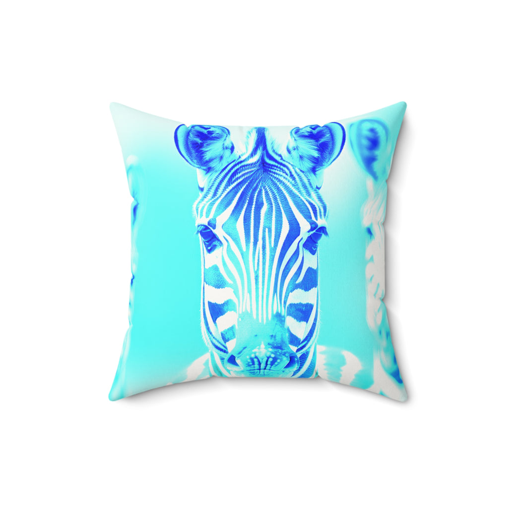 Blurred Lines - Faux Suede Throw Pillow