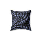 Apex Current - Faux Suede Throw Pillow