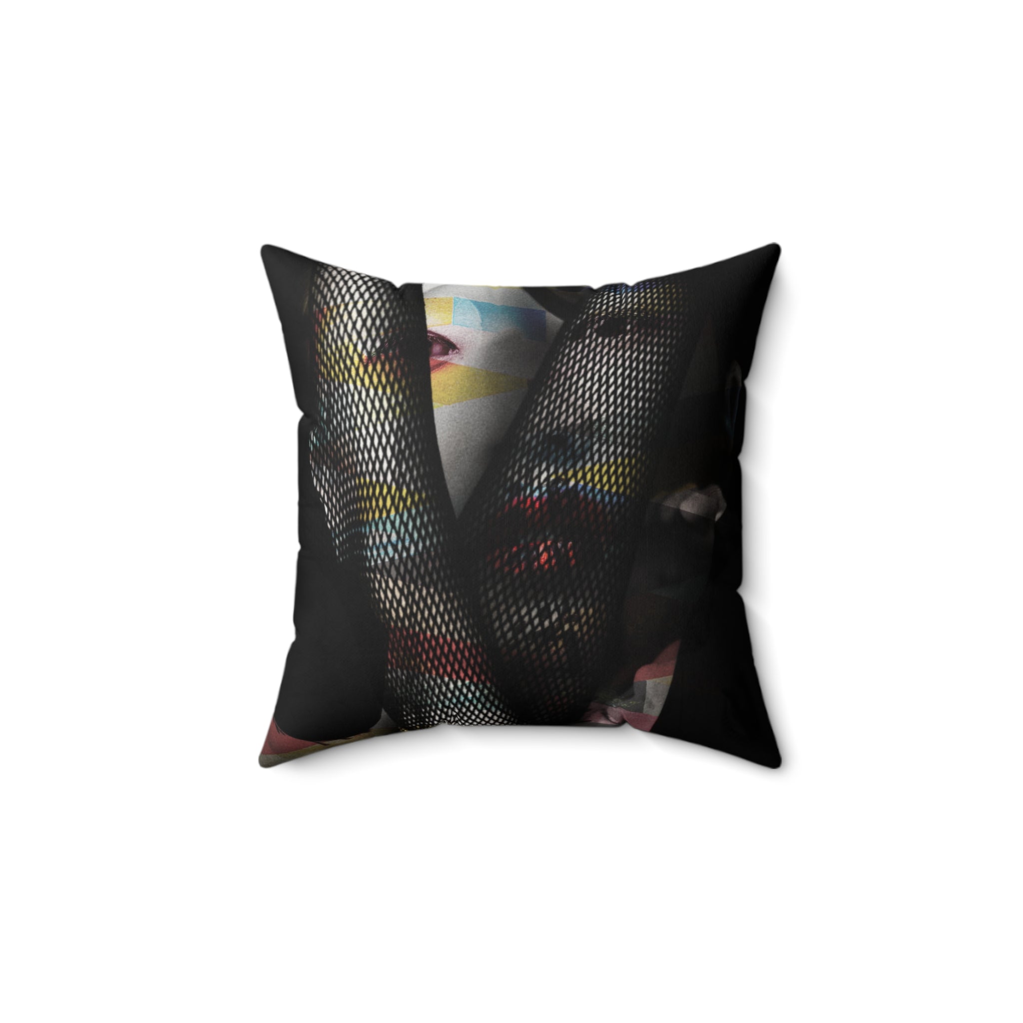 Bound To Be Seen - Faux Suede Throw Pillow