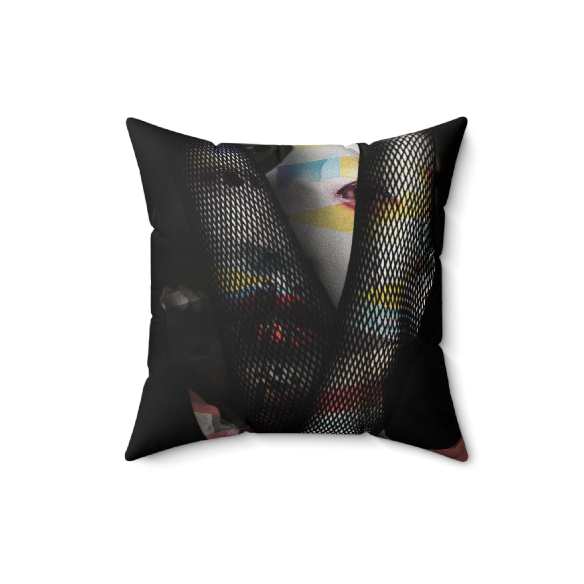 Bound To Be Seen - Faux Suede Throw Pillow