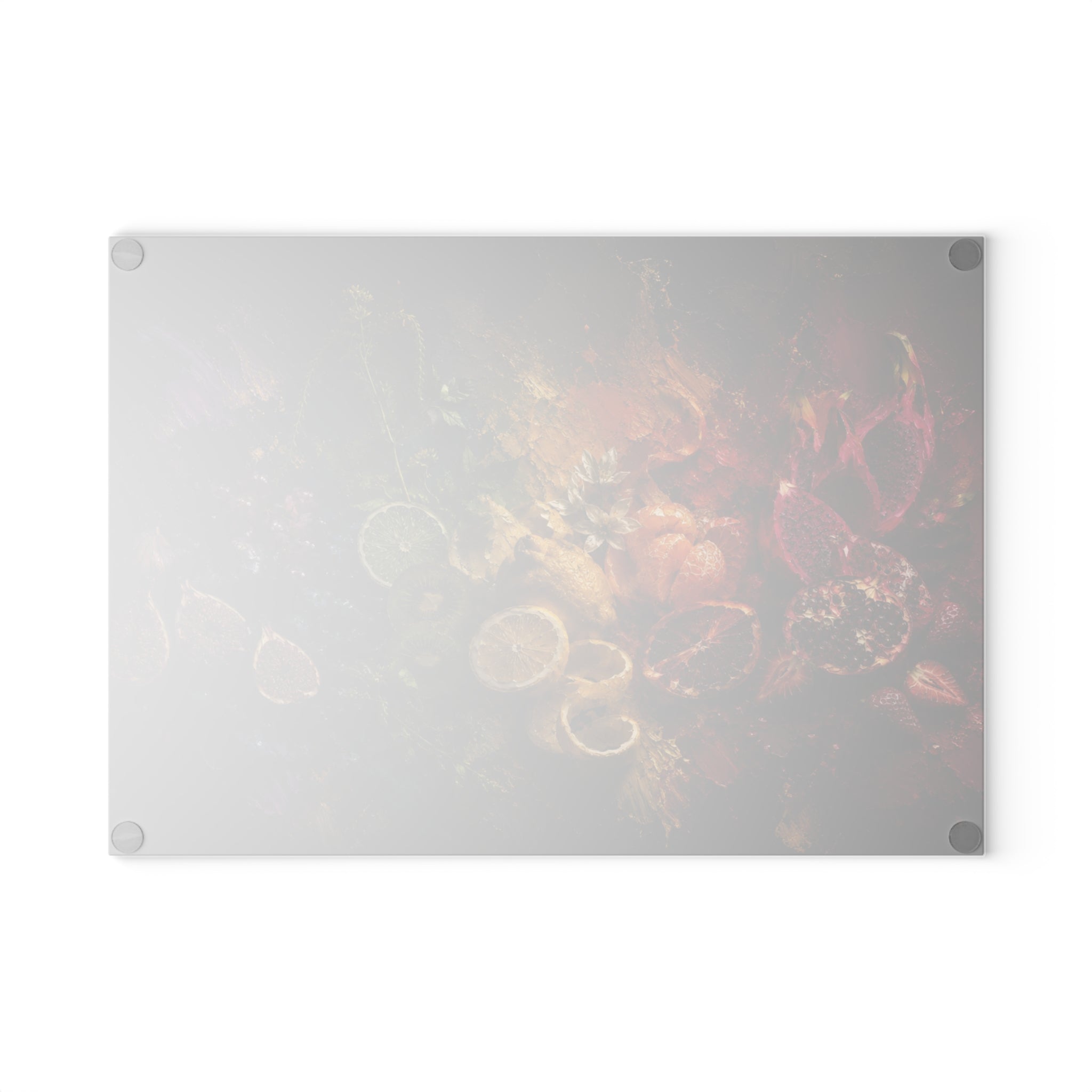 Gathered in Color - Glass Cutting Board