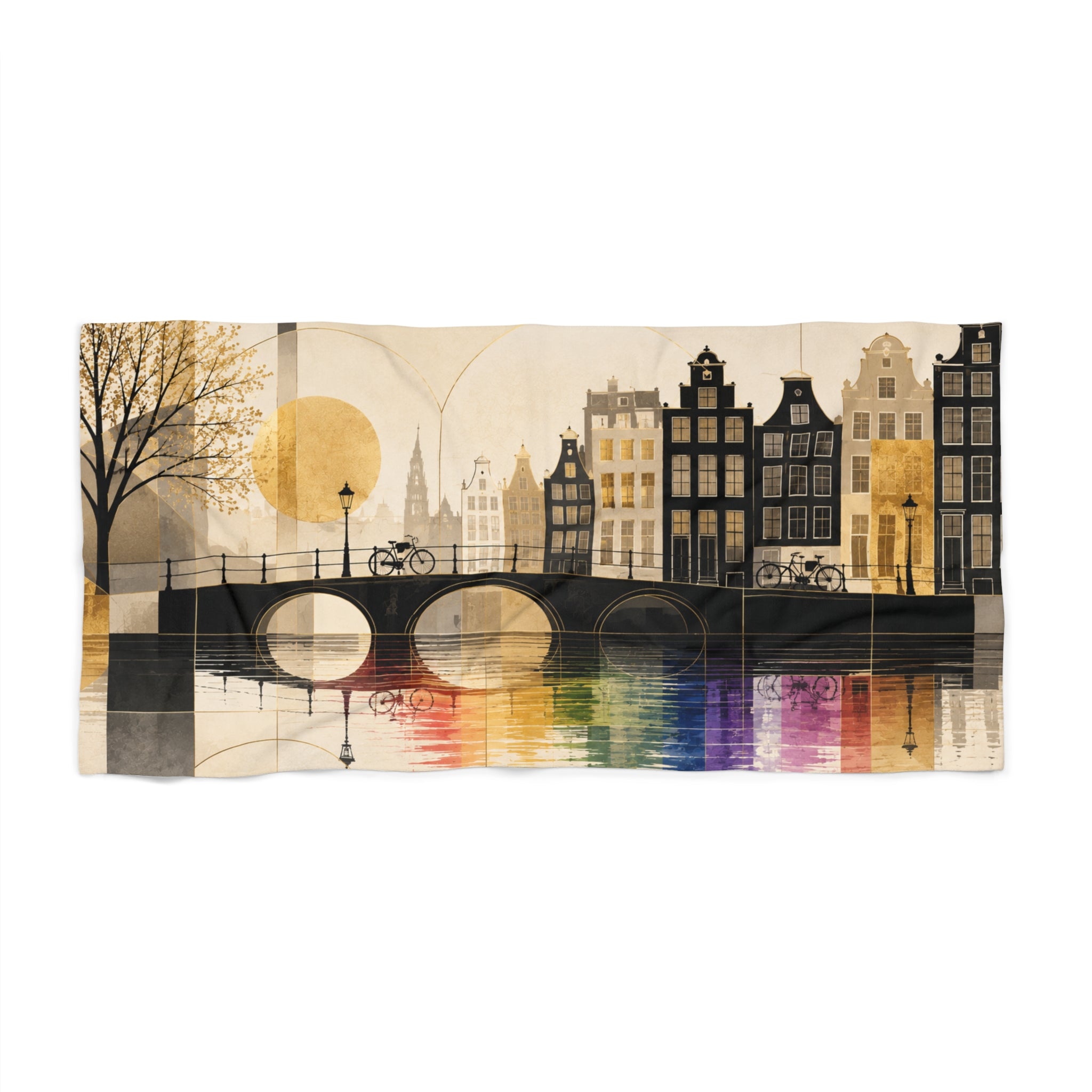 Bridges of Belonging - Beach Towel
