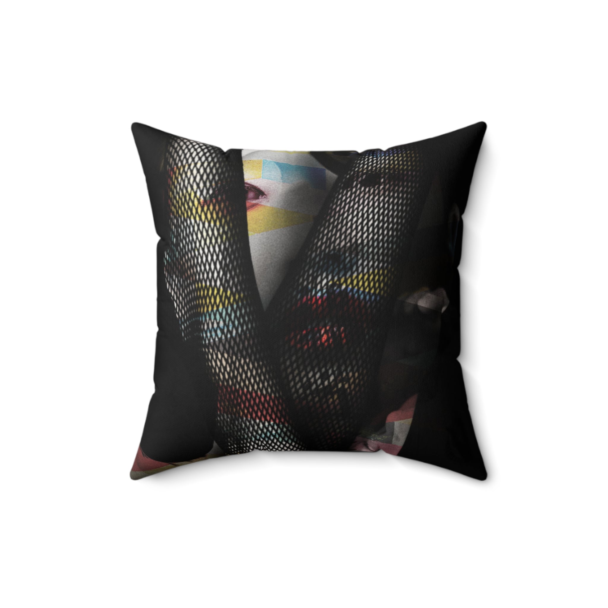 Bound To Be Seen - Faux Suede Throw Pillow