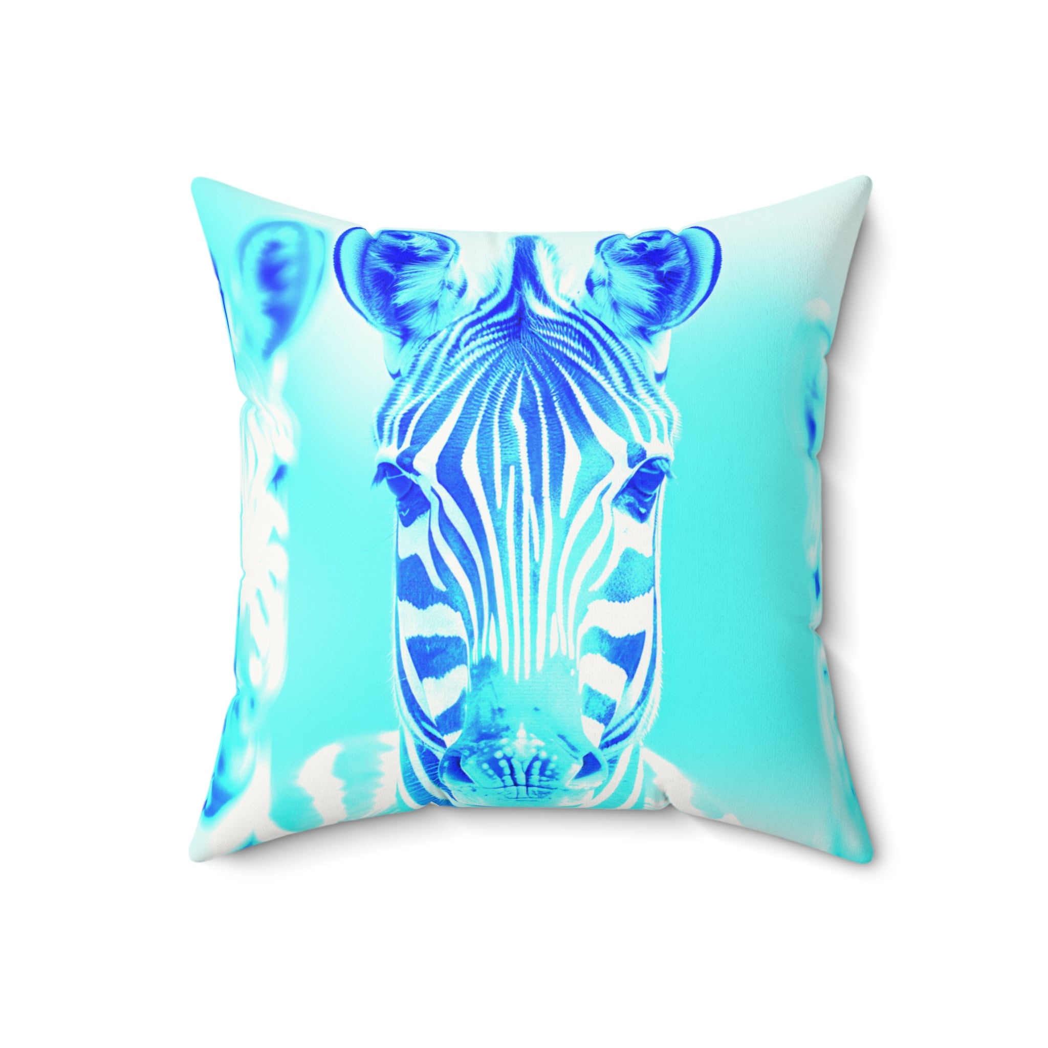 Blurred Lines - Faux Suede Throw Pillow