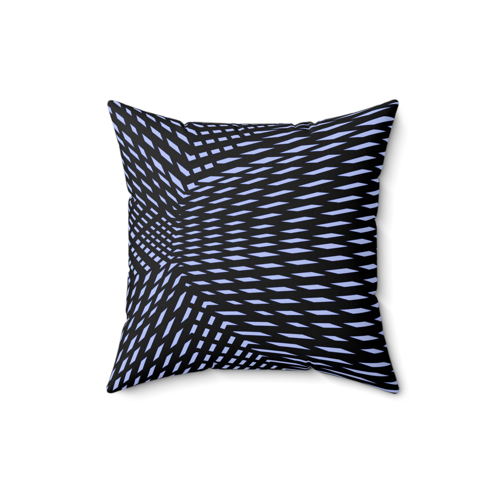 Apex Current - Faux Suede Throw Pillow