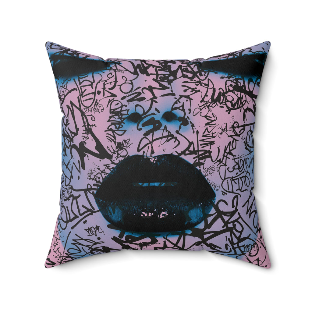 Closure is a Hoax - Faux Suede Throw Pillow