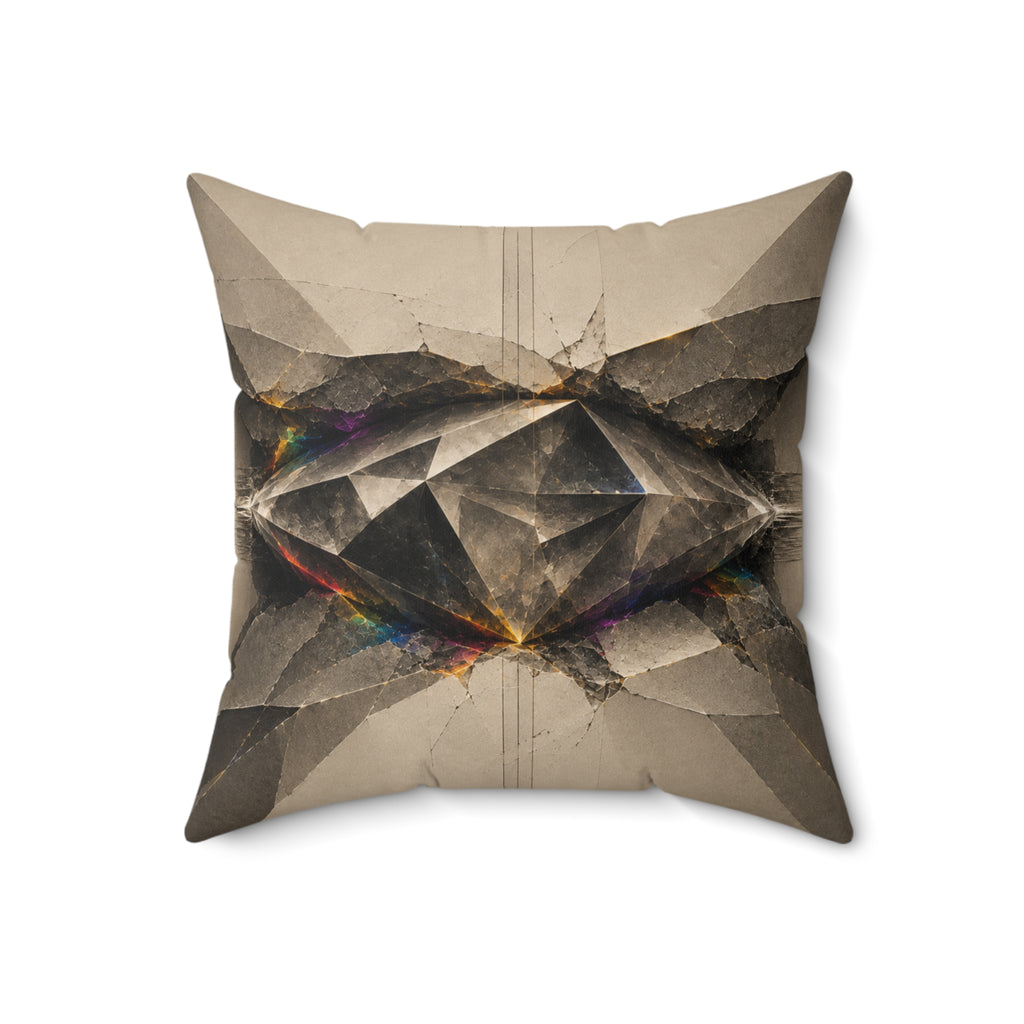 Rare Form - Faux Suede Pillow