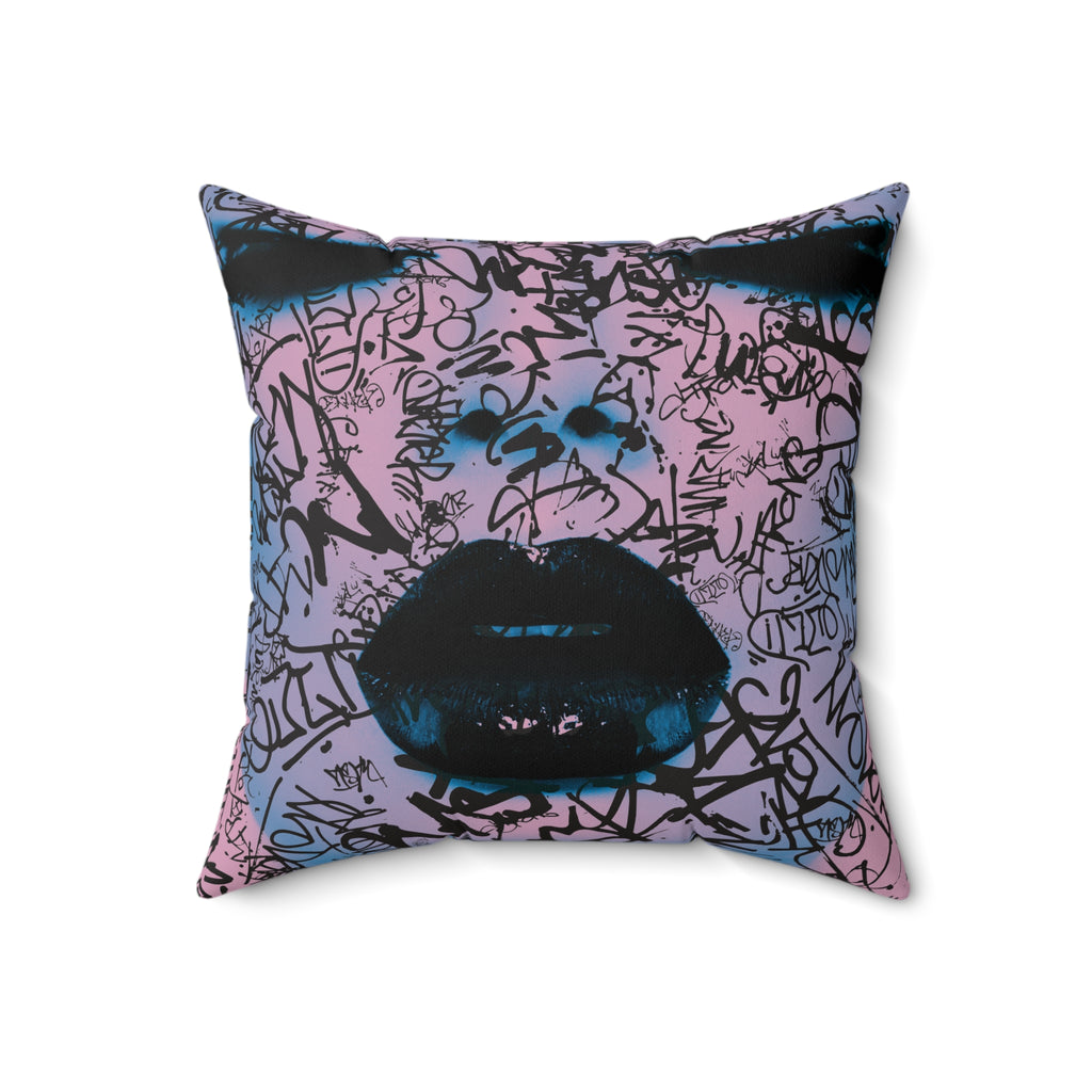 Closure is a Hoax - Faux Suede Throw Pillow