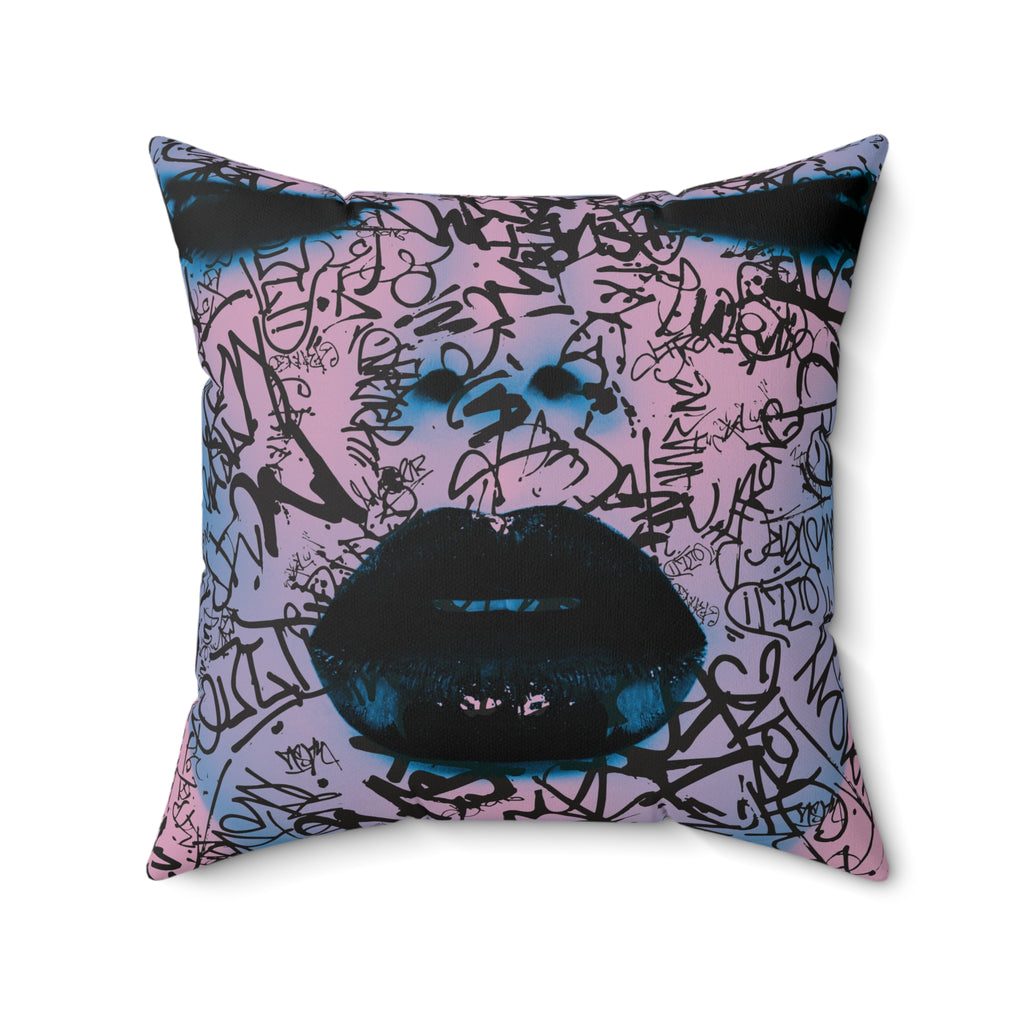 Closure is a Hoax - Faux Suede Throw Pillow