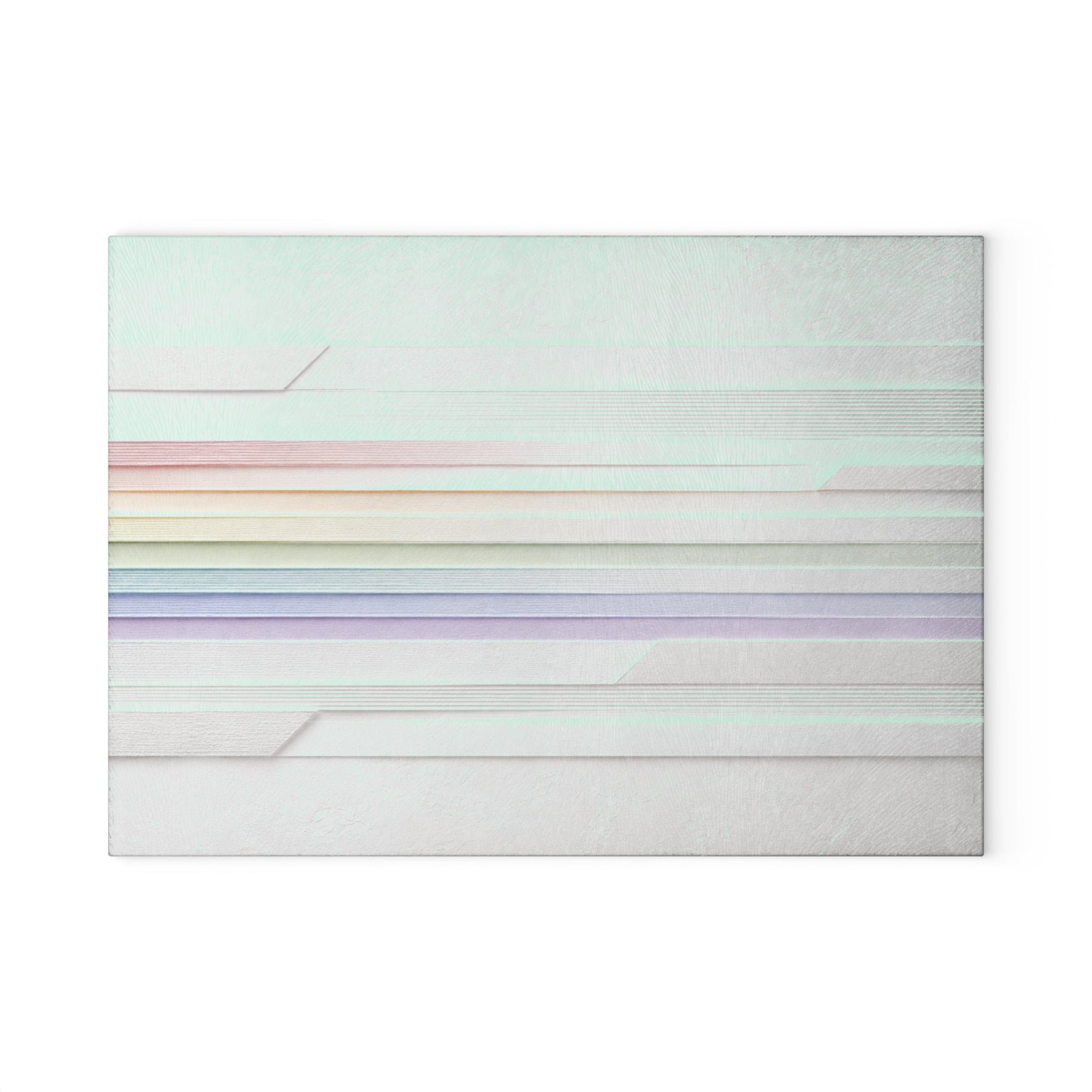 Light Language - Glass Cutting Board