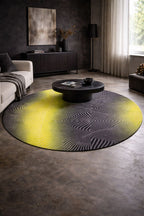 Reframed Reality - Round Area Rug