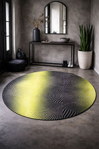Reframed Reality - Round Area Rug