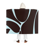 Garnet Blueprint - Hooded Fleece Sherpa Blanket