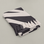 Structured Seduction - Boho Throw Blanket
