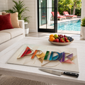 Pride Glass Cutting Board