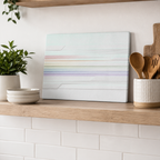 Light Language - Glass Cutting Board