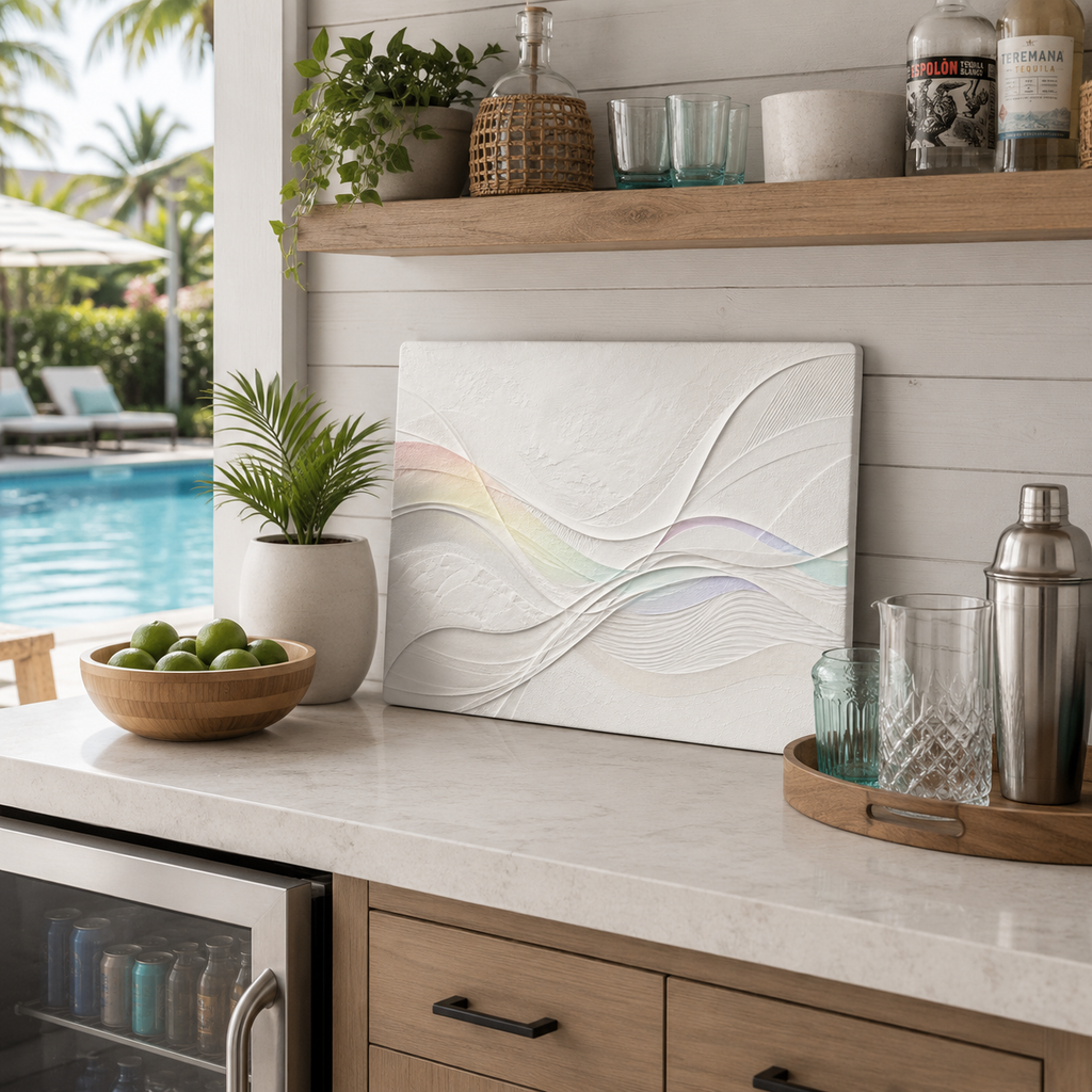 Soft Arrival - Glass Cutting Board