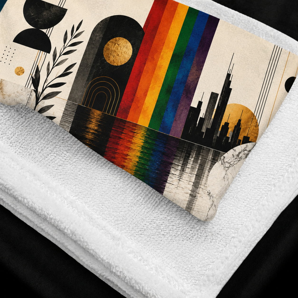 Built This Way - Beach Towel