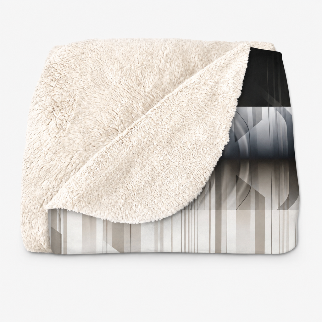 Editorial Issue - Sherpa Fleece Throw Blanket