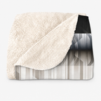 Editorial Issue - Sherpa Fleece Throw Blanket