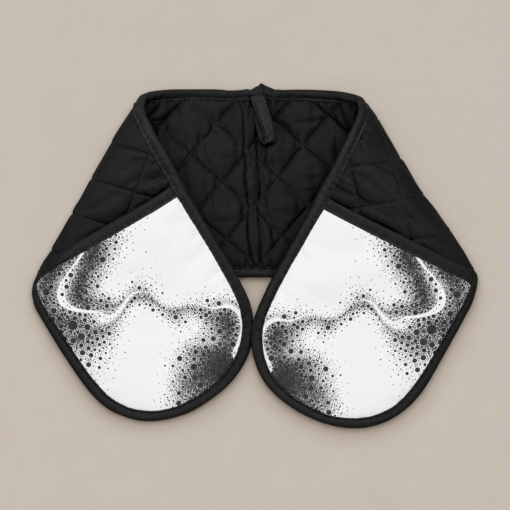 Black Emulsion - Oven Mitt
