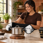 Black Emulsion - Oven Mitt