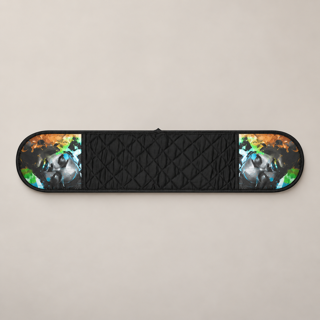 Melt My Face Off - Oven Mitt, product image.