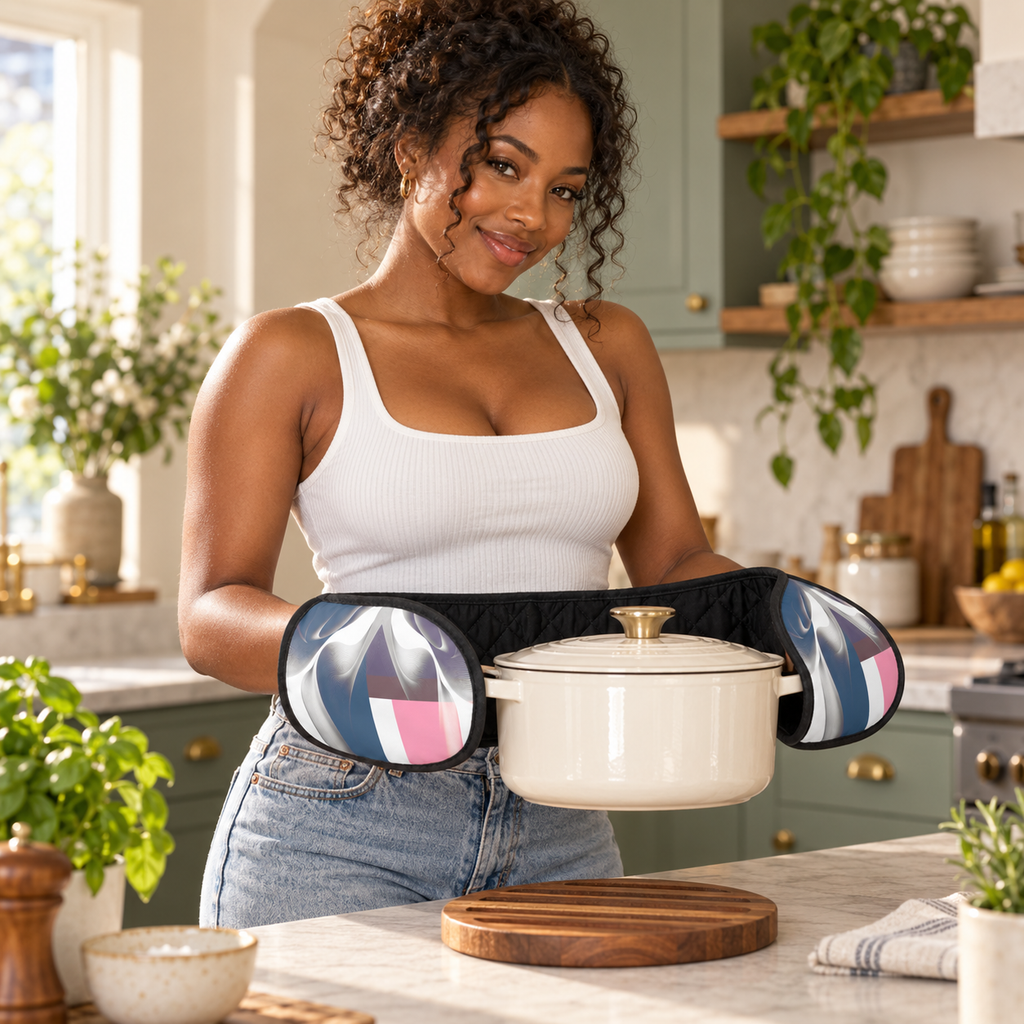 Plated Frequency -Oven Mitt
