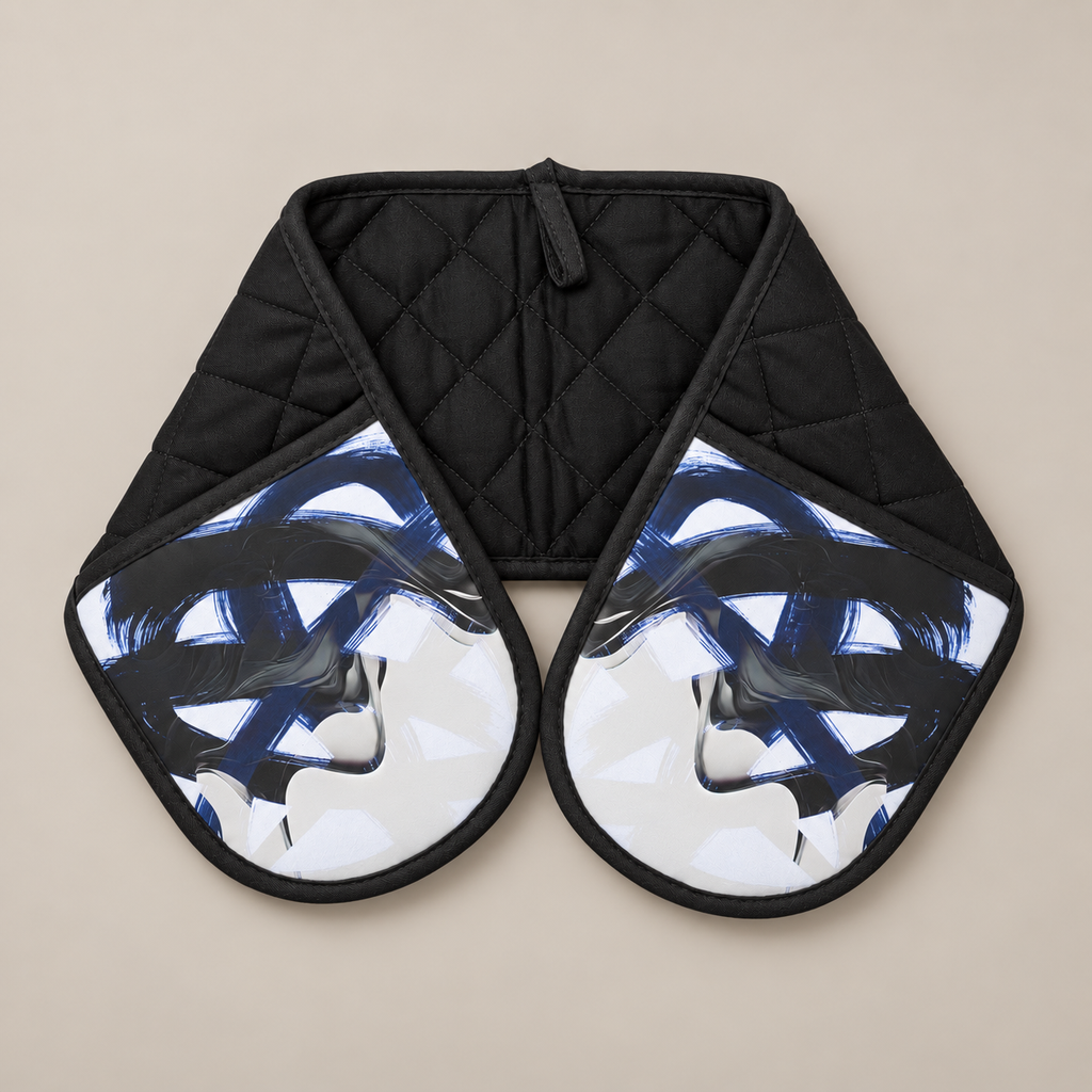 Blue Under Oath - Oven Mitt
