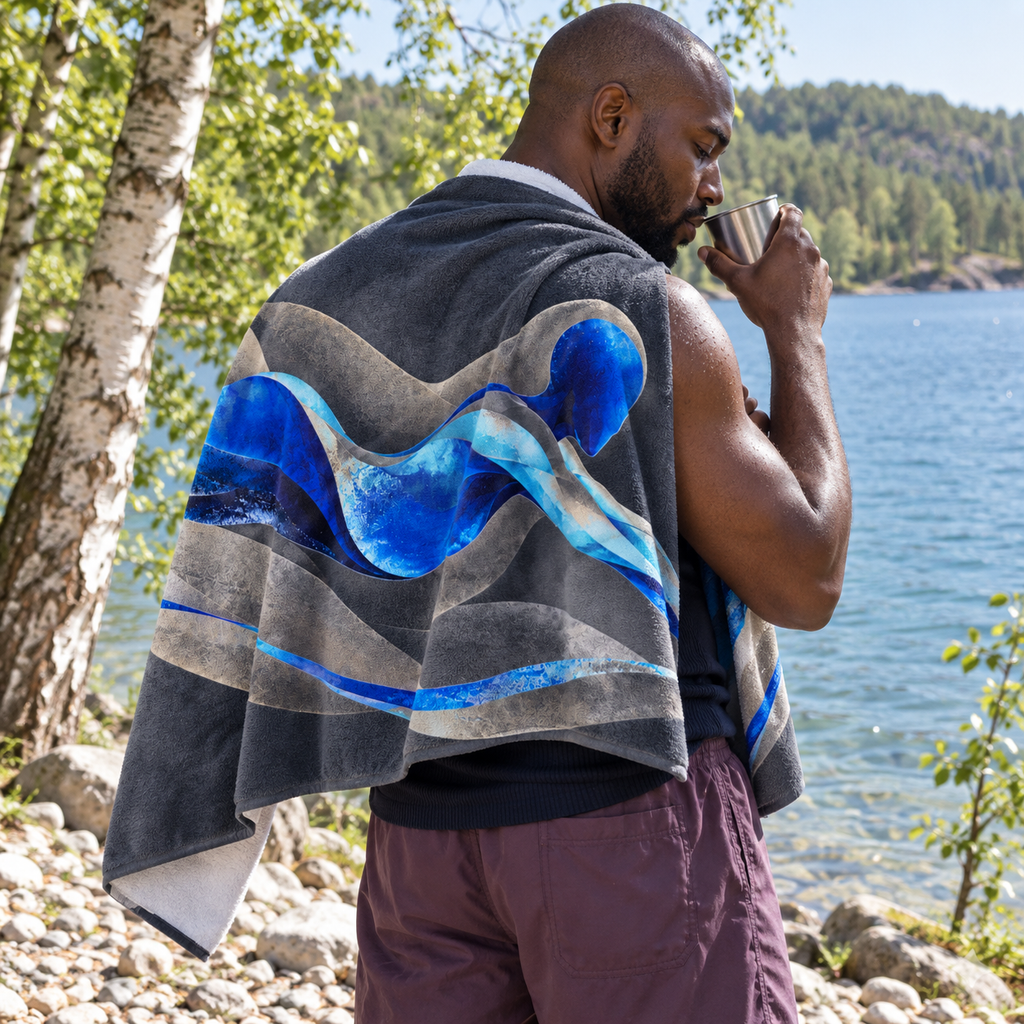 Concrete Ocean | Beach Towel