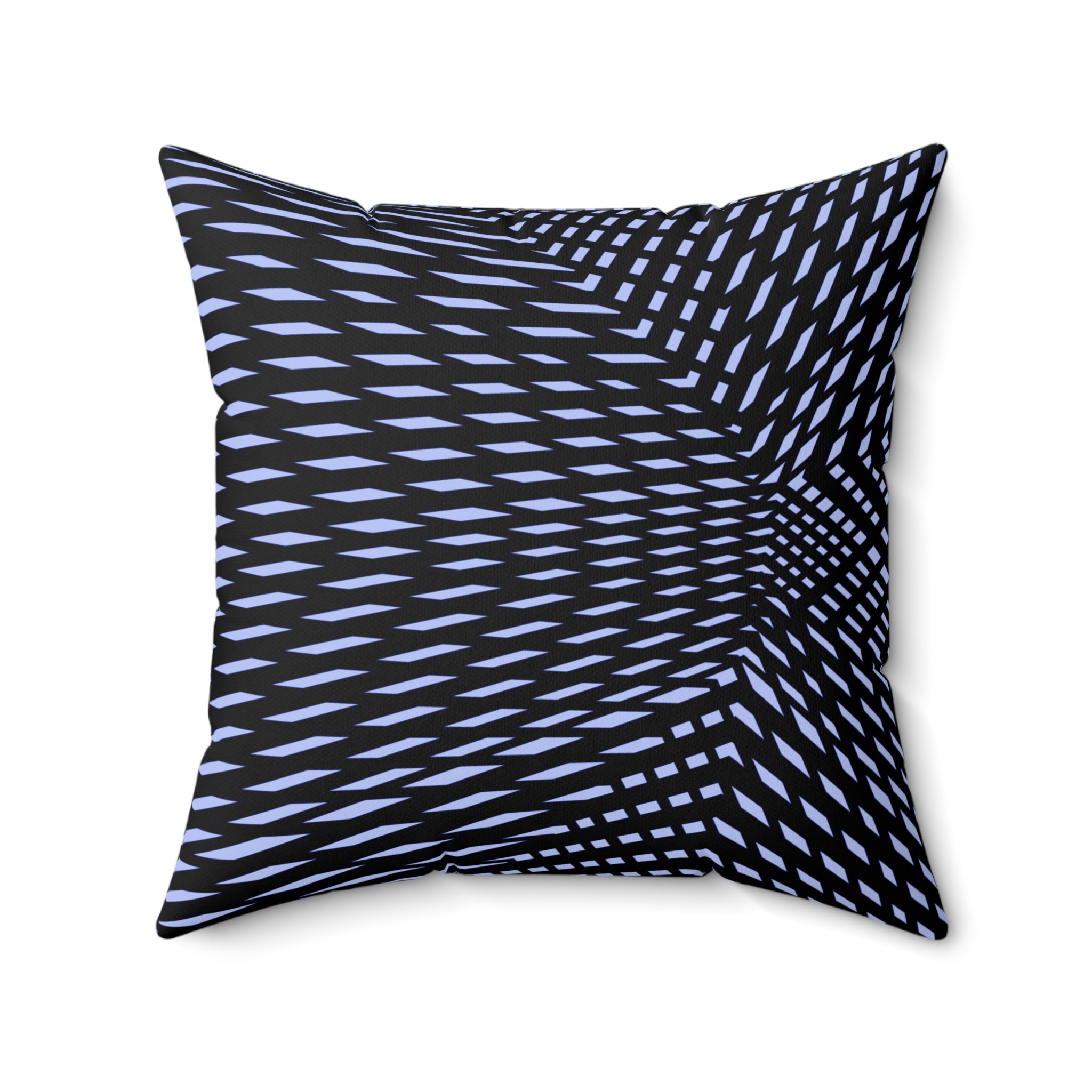 Apex Current - Faux Suede Throw Pillow