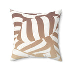 Bare Rhythm - Faux Suede Throw Pillow