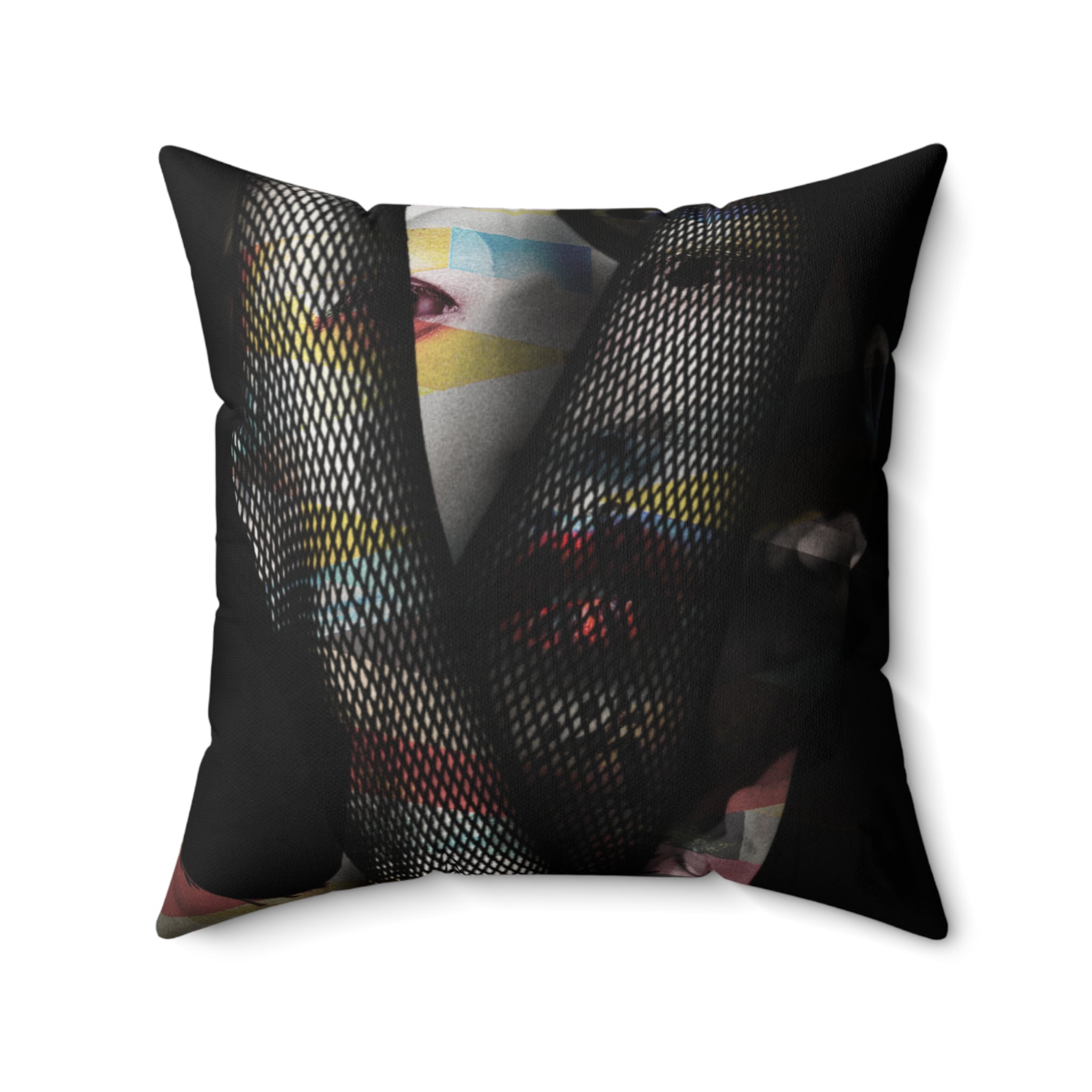 Bound To Be Seen - Faux Suede Throw Pillow