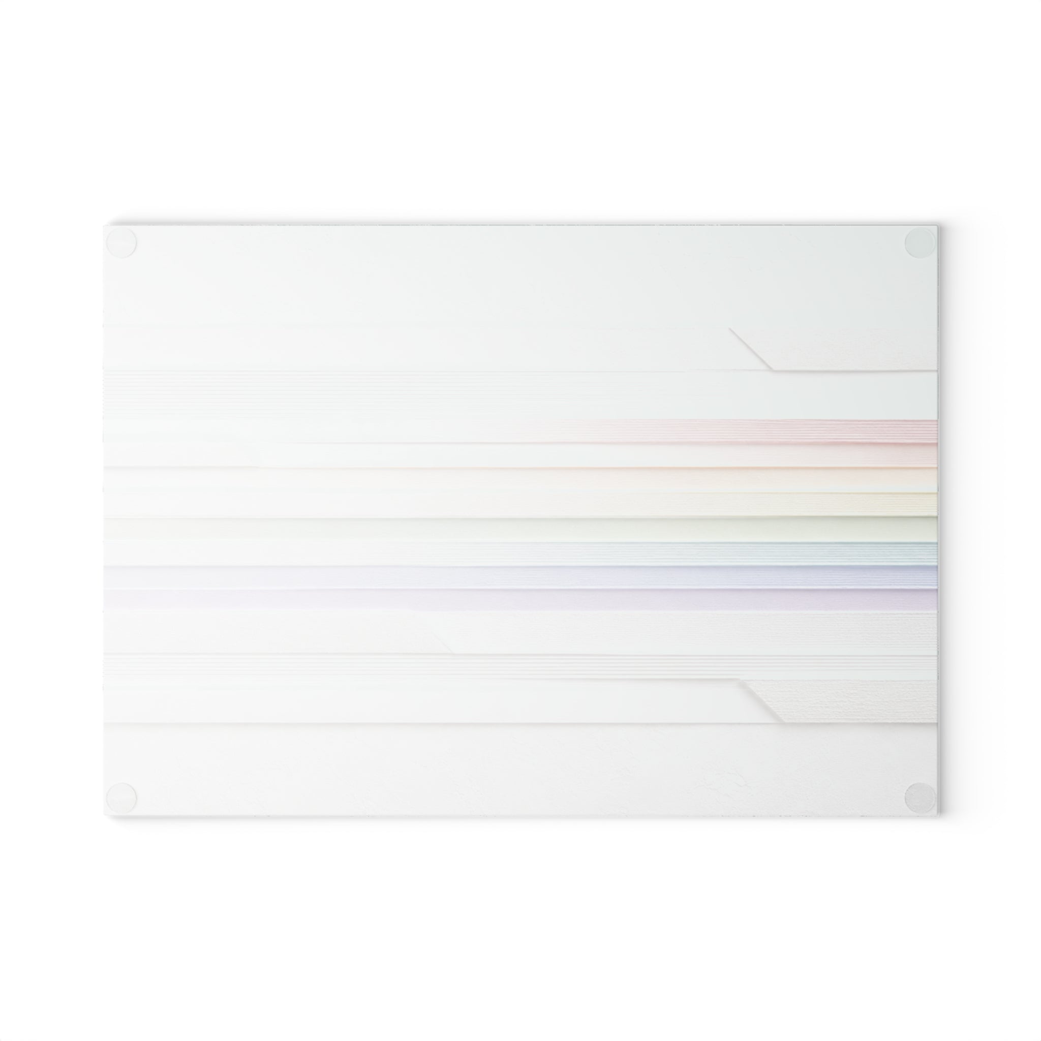 Light Language - Glass Cutting Board