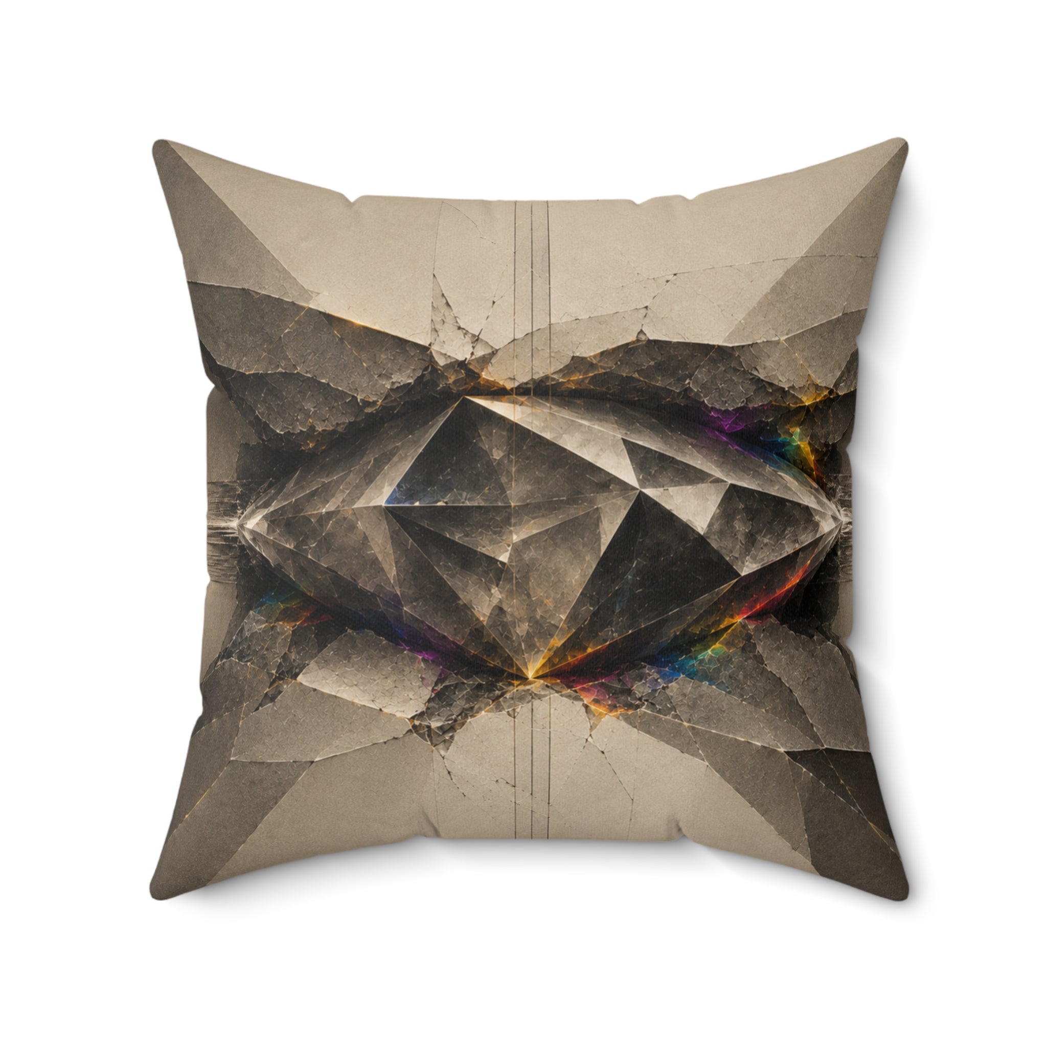 Rare Form - Faux Suede Pillow