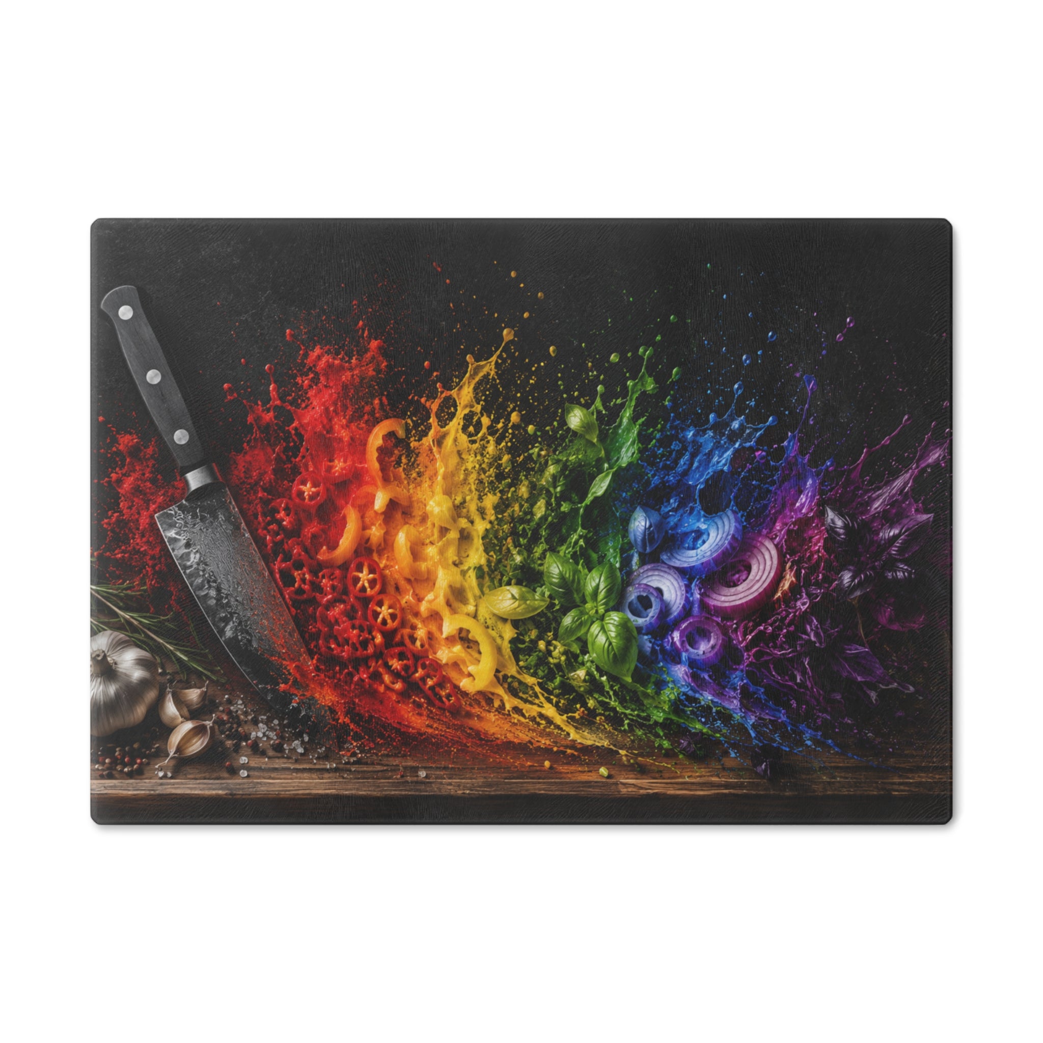 Flavor in Full Color - Cutting Board