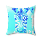 Blurred Lines - Faux Suede Throw Pillow