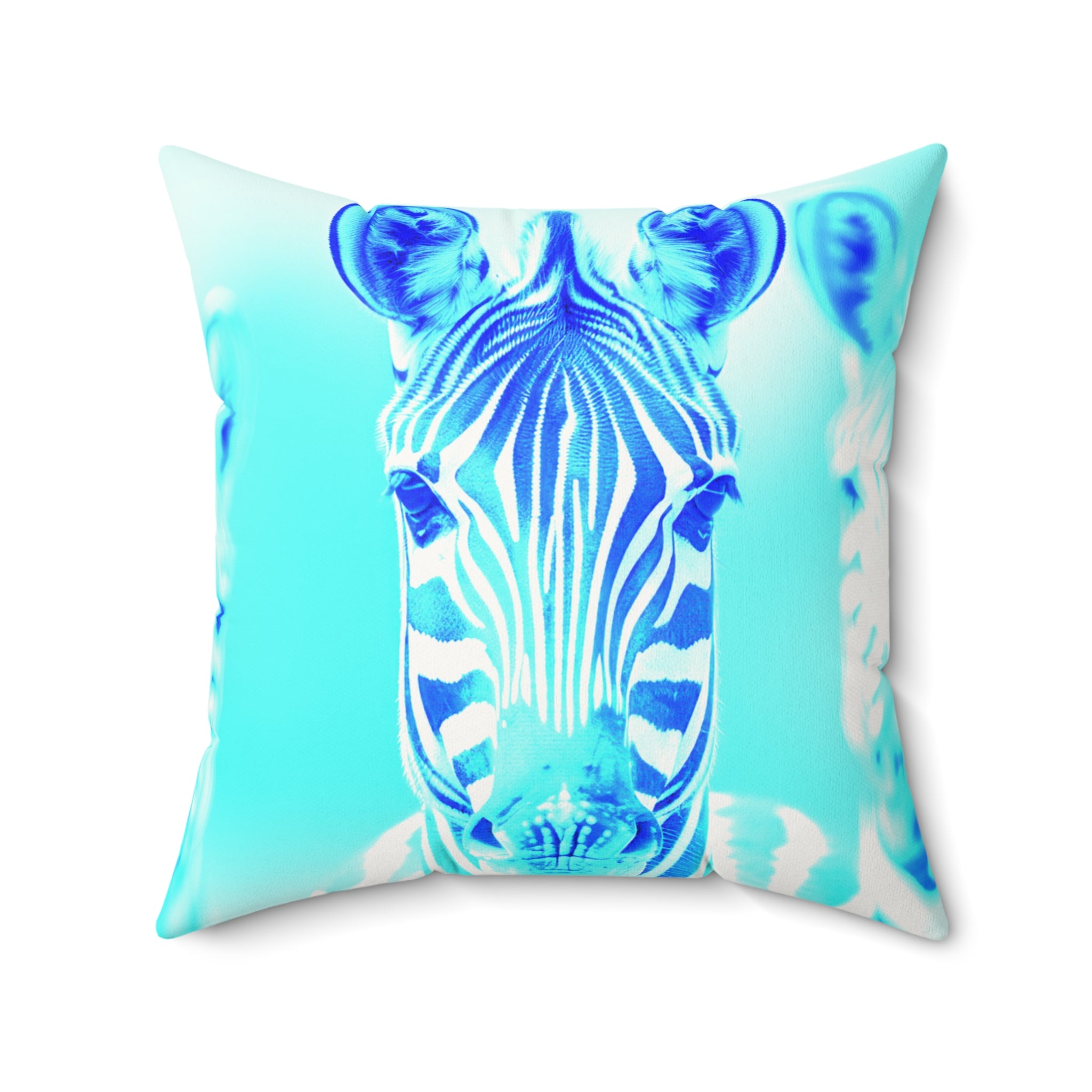 Blurred Lines - Faux Suede Throw Pillow