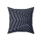 Apex Current - Faux Suede Throw Pillow