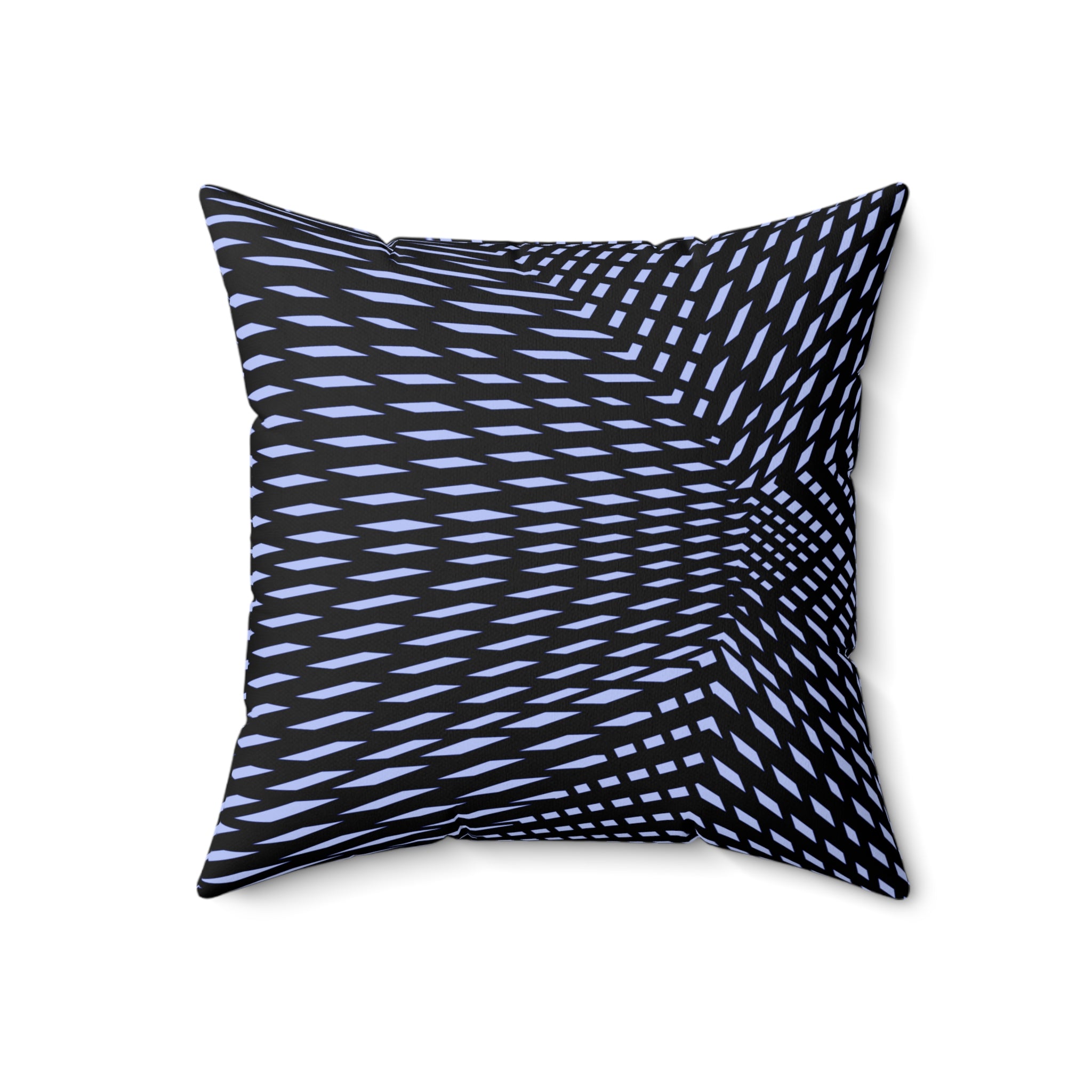 Apex Current - Faux Suede Throw Pillow