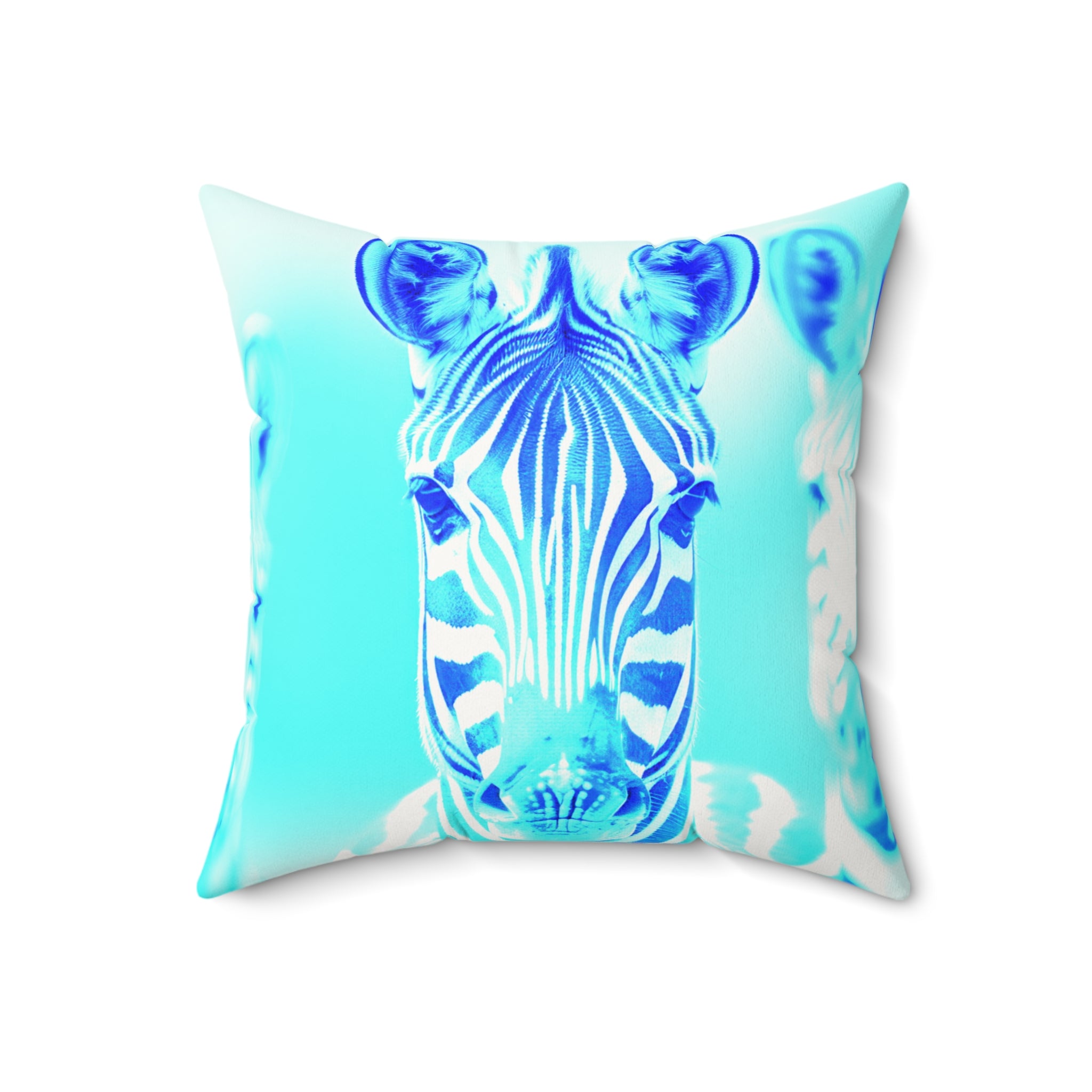 Blurred Lines - Faux Suede Throw Pillow